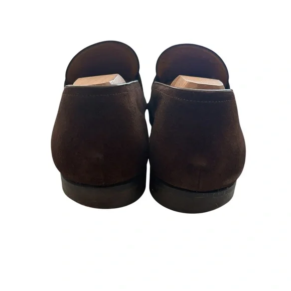 GUCCI Men's Brown Suede Loafers SZ 8.5D - Picture 3 of 15